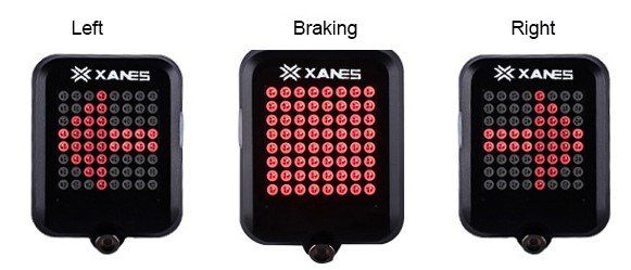 XANES STL 01   Intelligentes Fahrradrücklicht mit Blinker & mehr für 10,45€