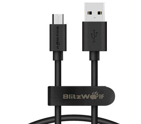 BlitzWolf BW CB7   1m MicroUSB Lade  & Datenkabel für 1,69€