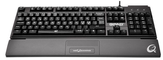 Qpad MK 50 Pro DE   mechanische Gaming Tastatur mit Cherry MX Braun Tasten für 49,99€ (statt 70€)