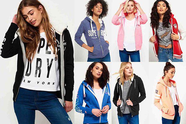 Superdry Damen Hoodies für je 27,16€