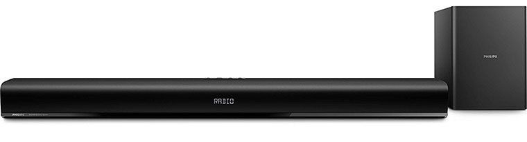 Philips HTL1193B/98   Soundbar mit Bluetooth (Dolby Digital, Bass Control, 80W) für 79,19€ (statt 105€)