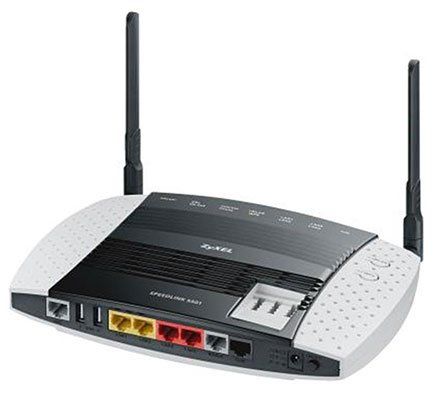Zyxel Speedlink 5501   VDSL2 Router (WLAN bis zu 300 Mbit/s, 4x LAN) für 12,90€   Refurbished