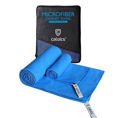 caloics   2 Mikrofasertücher (leicht, schnell trocknend & saugfähig) für 7,49€ (statt 15€)