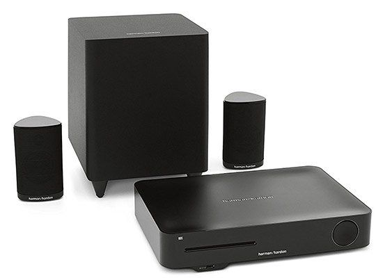 Harman/Kardon BDS 335 2.1 Heimkinosystem (3D Blu ray Player, 200W, WLAN, Bluetooth) für 399,50€ (statt 500€)