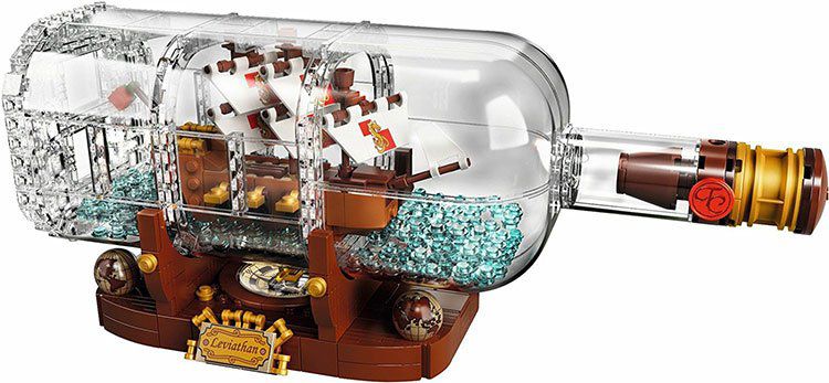 LEGO Ideas (92177)   Schiff in der Flasche für 59,90€ (statt 65€)