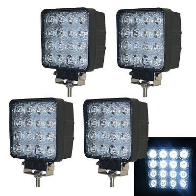 4er Set Vingo LED Scheinwerfer für 26,39€