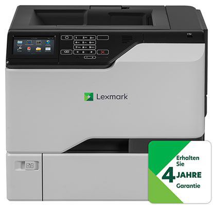 Lexmark CS728de   Farblaserdrucker mit bis zu 4 Jahre Garantie für 199€ (statt 301€)