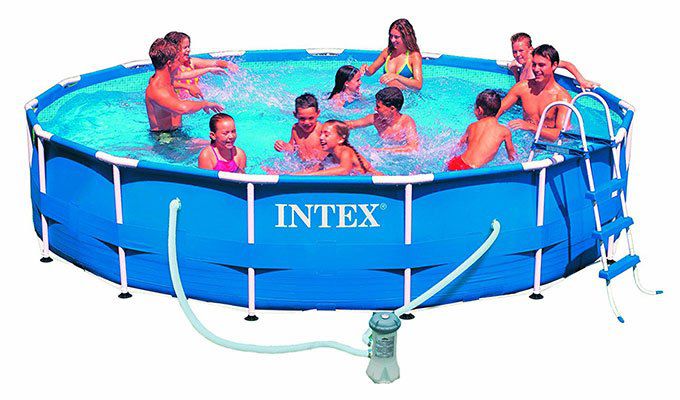 Intex Metal Frame Pool (28202GN) mit 305x76cm inkl. Fil­ter­pum­pe für 76,40€ (statt 89€)