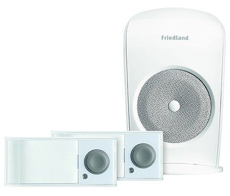 Friedland Funkklingel D3110S Komplett Set mit 2 Tastern für 9,99€ (statt 30€)