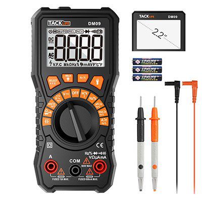 Tacklife DM09   digitaler Multimeter mit vielen Funktionen für 8,99€ (statt 17€)