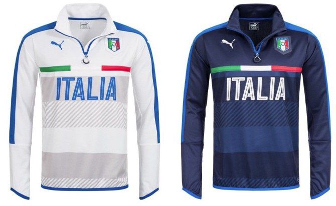 Puma Italien Herren 1/4 Zip Trainings Sweatshirt für 16,07€ (statt 25€)