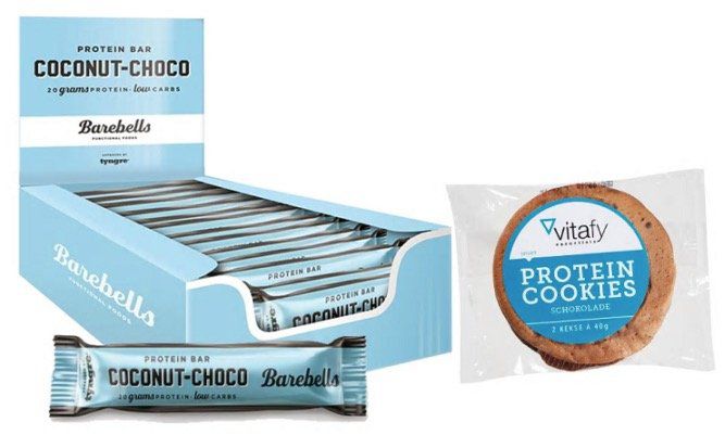 12 Protein Bar Riegel (Coconut Choco) + 2 Protein Cookies für 19,90€ (statt 31€)   MHD 30.07.2018