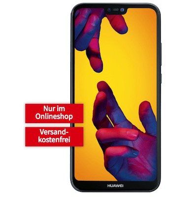 TOP! Huawei P20 Lite für nur 29€ + Vodafone Smart Surf Tarif mit 2GB für 11,99€ mtl.