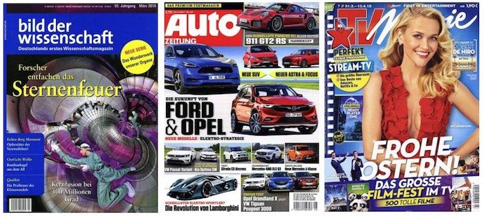 Geschenkidee zum Vatertag: Zeitschriften Abos mit krassen Prämien Geschenkidee zum Vatertag: Zeitschriften Abos mit krassen Prämien