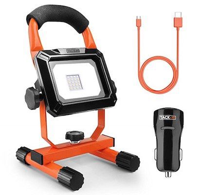 Tacklife 15W Akku LED Baustrahler für 18,99€ (statt 27€)