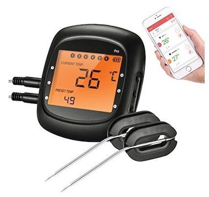 Topelek Grillthermometer mit Bluetooth für 21,99€ (statt 30€)