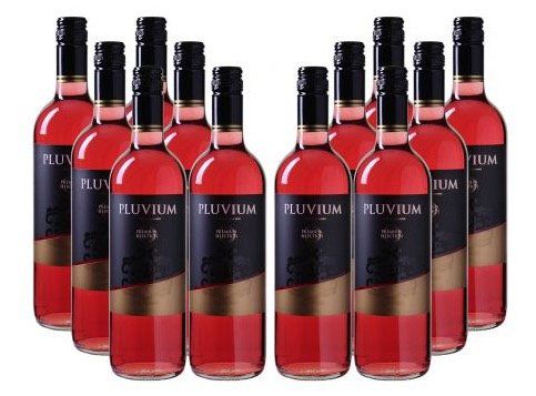 12 Flaschen Pluvium Premium Selection Rosewein für 29,97€ (statt 54€)   nur 2,50€ pro Flasche!