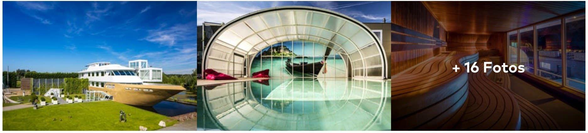 1 oder 2 Nächte Holland im top bewertetem 4*Hotel + Wellnessboot Zugang ab 49€ p.P.