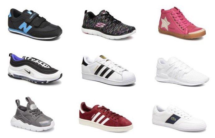 Sarenza Sneaker Sale mit bis zu  50%   z.B. New Balance KE410 I Kinder Sneaker ab 35€ (statt 42€)