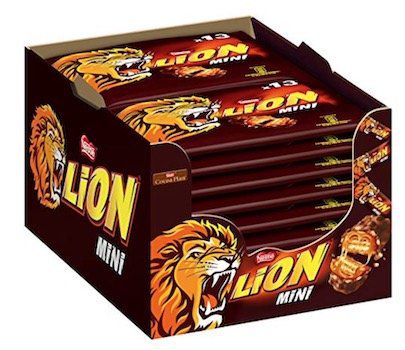 3,7kg Nestlé Lion Mini Schokoriegel mit Karamell ab 10,36€ (statt 20€)