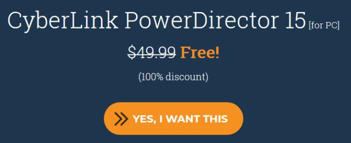 CyberLink PowerDirector 15 LE (Lifetime Lizenz, Windows) kostenlos