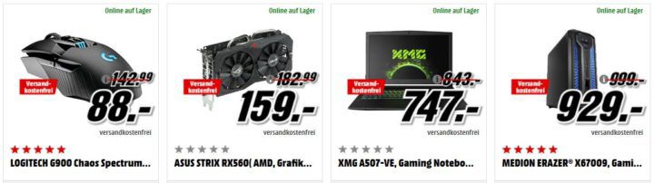 PS4 1TB Schwarz + Star Wars Battlefront II + DualShock4 Controller für 299€ (statt 369€) uvm. im Media Markt Dienstag Sale