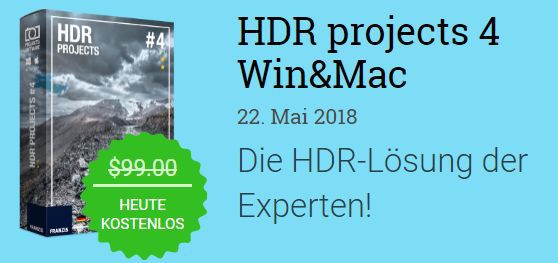 HDR Projects 4 Pro (Windows/Mac, Vollversion) gratis