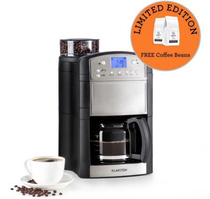 Klarstein Aromatica Kaffeemaschine mit Mahlwerk für 89,99€ (statt 98€)