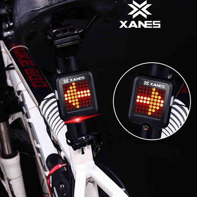 XANES STL 01   Intelligentes Fahrradrücklicht mit Blinker & mehr für 10,45€