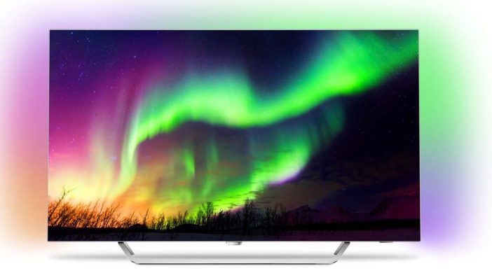 Vorbei! Philips 65OLED873/12 Ultraflacher 4K UHD OLED TV mit Ambilight für 2.299€ (statt 3.500€)