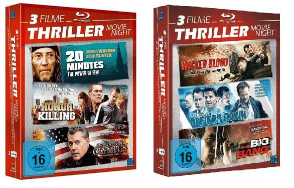 Thriller Movie Night Blu ray für 6,00€ (statt 10€)