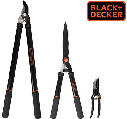 Black & Decker Scheren Set (3 tlg.) für 25,90€ (statt ~50€)