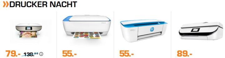 SATURN Drucker Nacht: z.B. HP Envy Photo 7134 ein 3 in 1 Multifunktionsdrucker für 79€ (statt 109€)