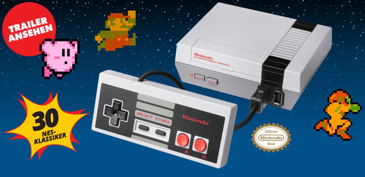 NEWS: Nintendo NES Classic Mini ab 29. Juni wieder im Verkauf