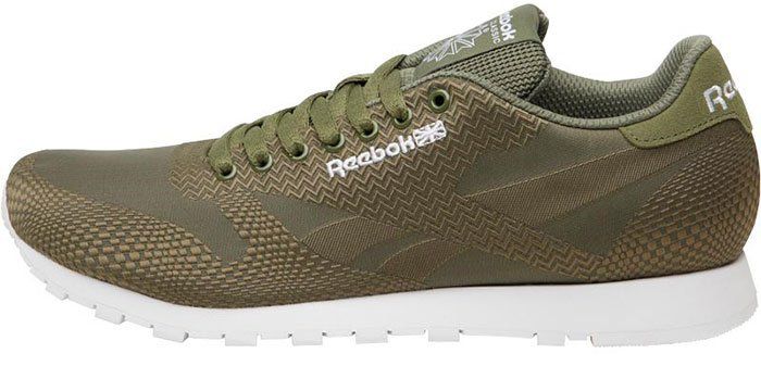 Reebok Classics Herren Runner Jacquard Sneaker in Grün für 31,44€ (statt ~50€)