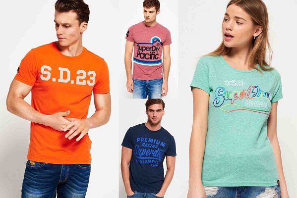 Superdry Herren Shirts   verschiedene Modelle für je 15€