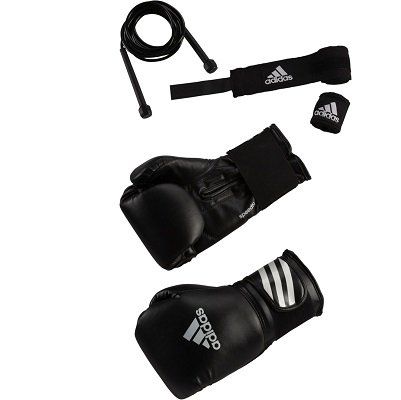 adidas Boxhandschuhe + Springseil für 24,99€ (statt 38€)