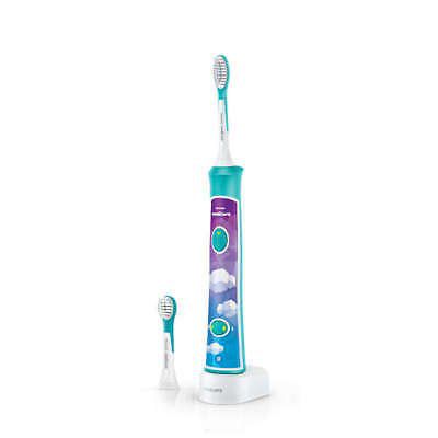 PHILIPS Sonicare for Kids HX6324/10   Schallzahnbürste (B Ware) für 30,39€ (statt 65€)