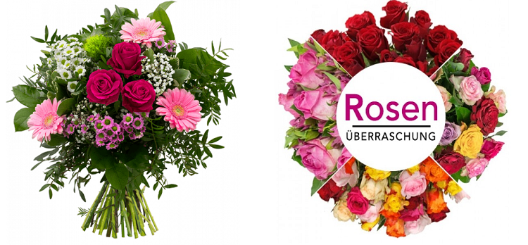 15% Rabatt auf ausgewählte Muttertags Blumensträuße bei BlumeIdeal z.B. 35 bunte Rosen nur 27,95€