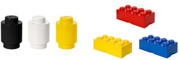 Lego Sale Zubehör bei Veepee   z.B. 3er Set Aufbewahrungsboxen ab 19,99€ (statt 23€)