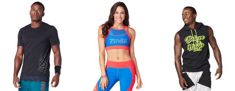 Zumba Fitness Kleidung bei vente privee   z.B. Sport BHs ab 12,99€