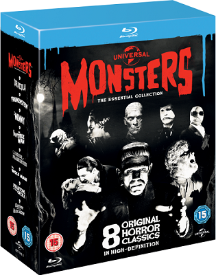 Universal Classic Monsters: The Essential Collection (Blu ray) für 15,44€ (statt 25€)