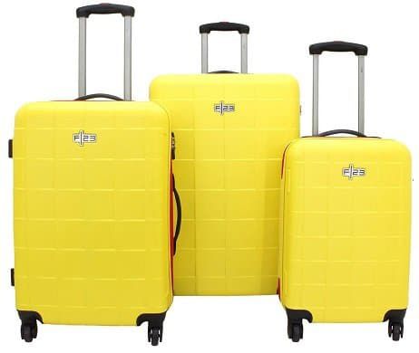 F23 Hartschalen Trolley Set mit 4 Rollen, verschiedene Farben für 64,90€ (statt 196€)