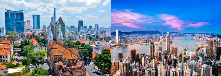 Hongkong & Vietnam Rundreise Rundreise (15 ÜN) mit Frühstück, Transfers, Stadtbesichtigungen, Ausflüge + Flüge ab 1.459€ p.P.