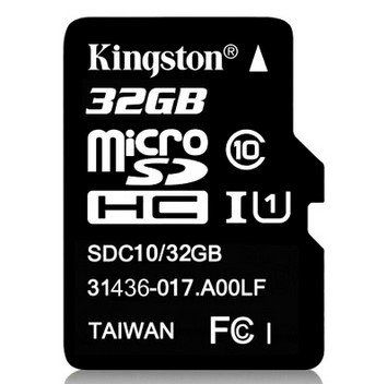 Kingston (SDC10) microSDHC Karte 32GB Class 10 für 6,26€ (statt 23€)