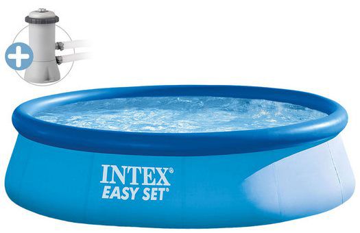 Intex Easy Pool + Filterpumpe (Ø 396 cm) für 58,90€ € (statt 70€)