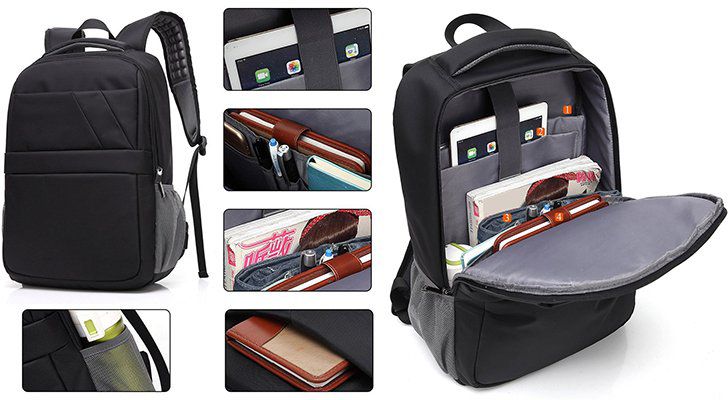 Genold Business Laptop Rucksack mit USB Anschluss für 13,51€ (statt 39€)