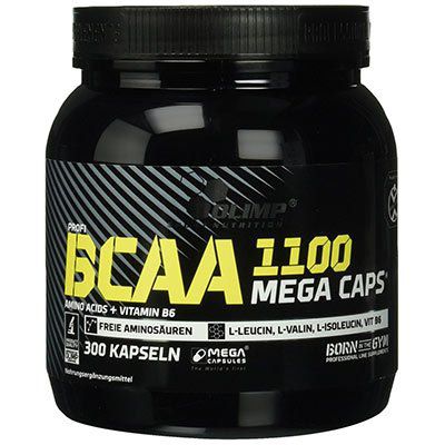 Olimp BCAA Mega Caps 1100 (300 Kapseln) für 21,59€ (statt 27€)