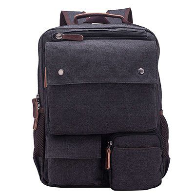 Laptoprucksack aus Leinen für 17,44€ (statt 35€)