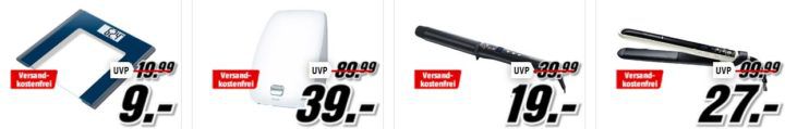 Media Markt Marken Sparen: günstige Artikel von Beurer, Remington, Tefal und WMF